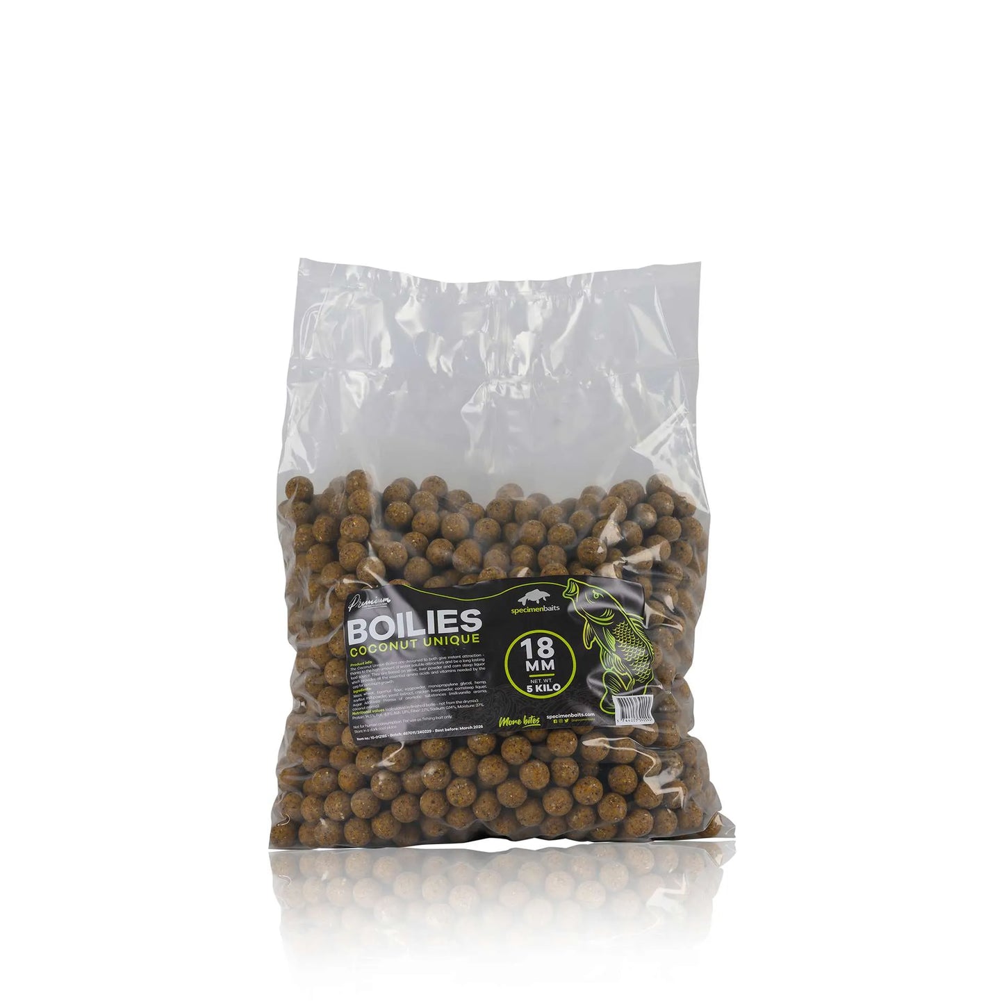 Boilies Coconut Unique 18 mm