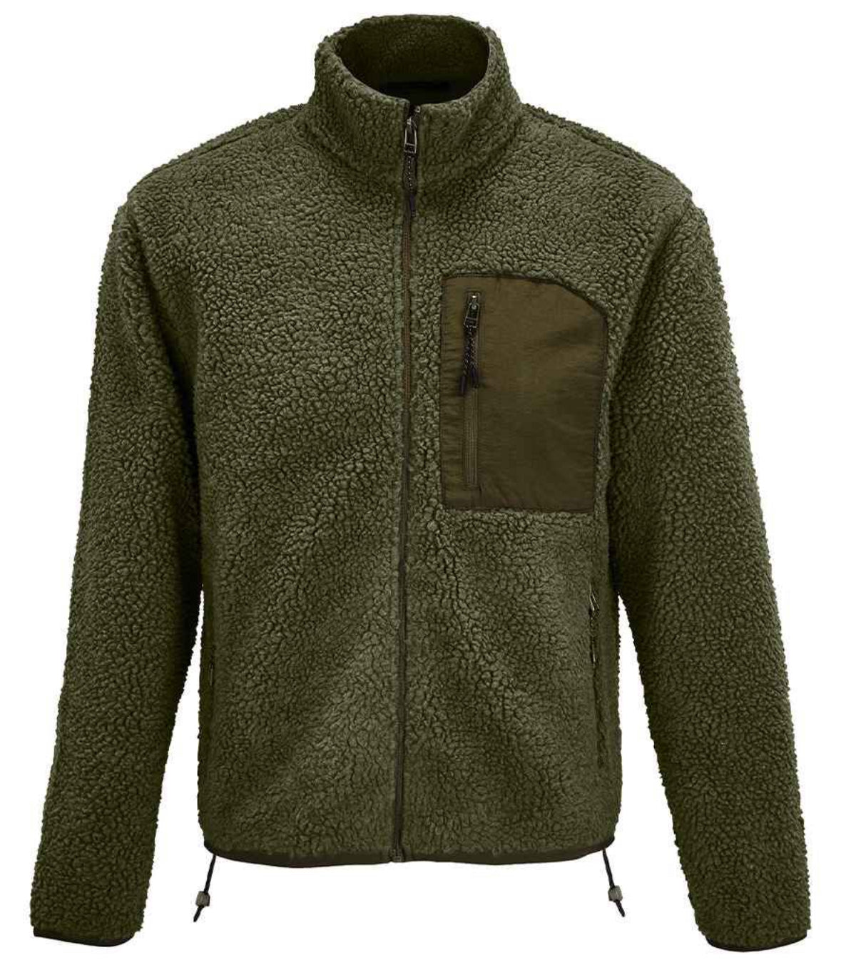 Unisex sherpa fleece jacket